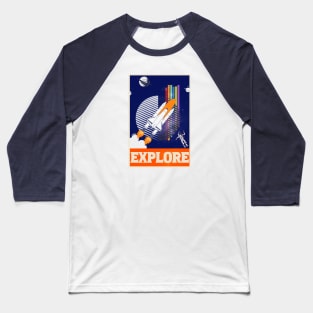 Explore 80s Retro Baseball T-Shirt